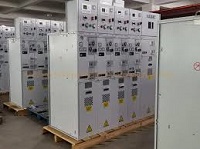 Gas-insulated high-voltage switchgear (GIS)